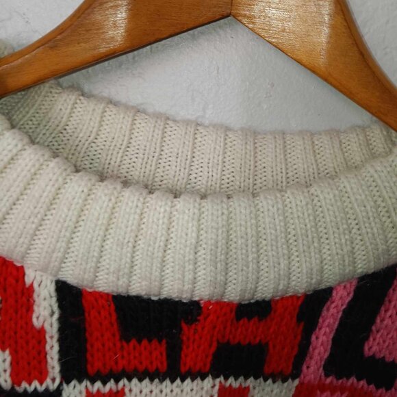 H&M Chunky Knit Christmas Sweater Size XL - Picture 4 of 10